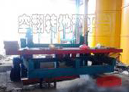 分布固定式切割機，空翻轉(zhuǎn)地翻過程